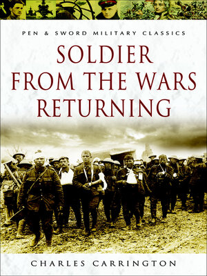 cover image of Soldier from the Wars Returning